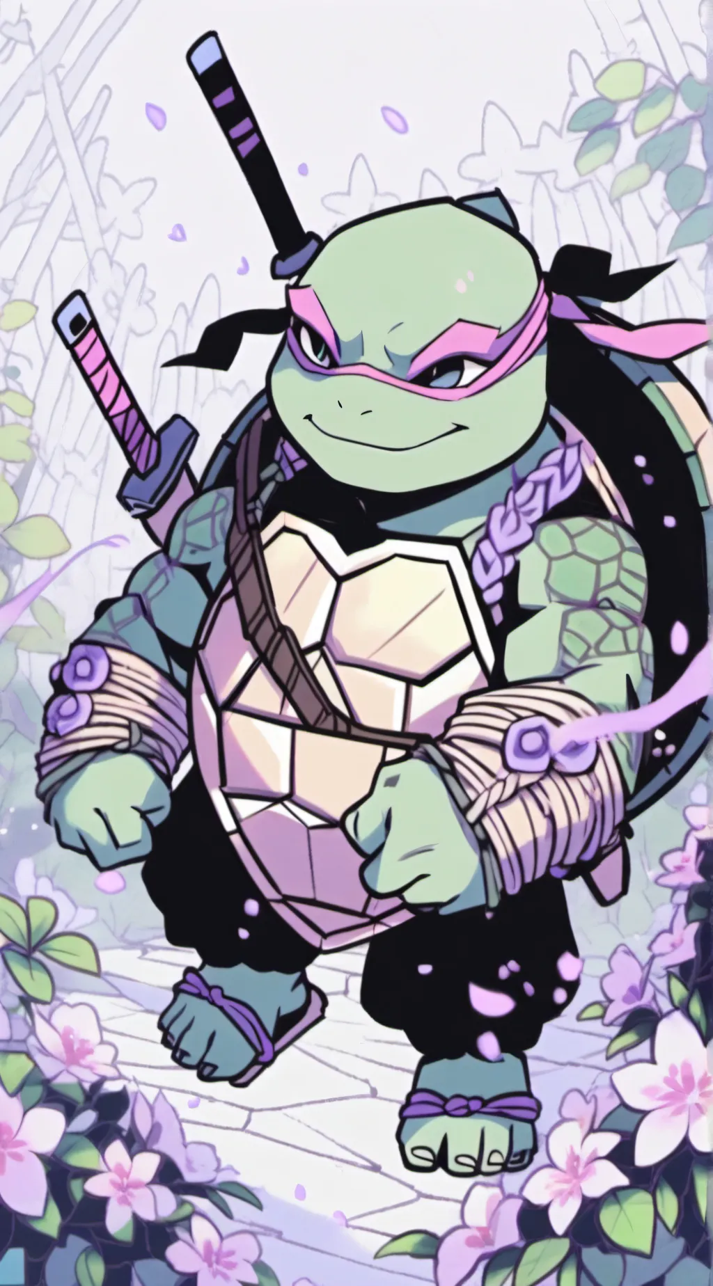 ai character: Donnie :) background