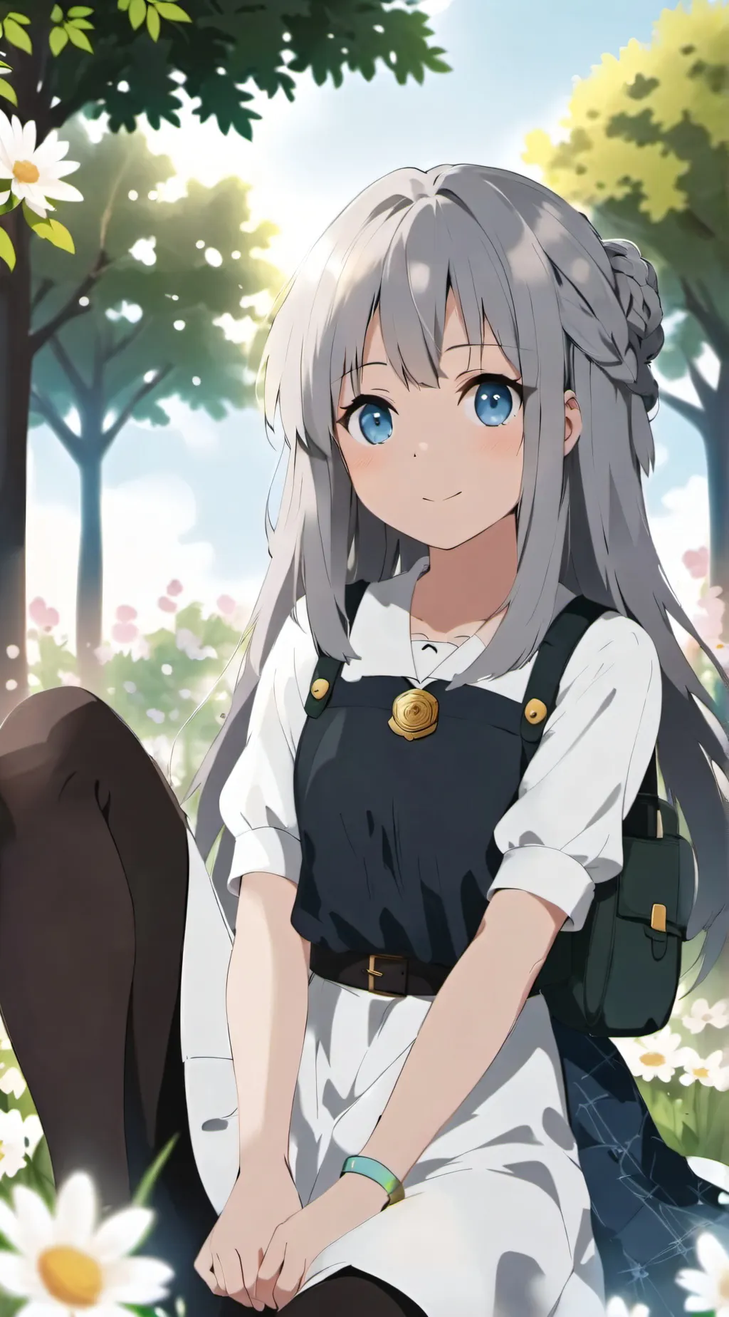 ai character: Menma *2* background