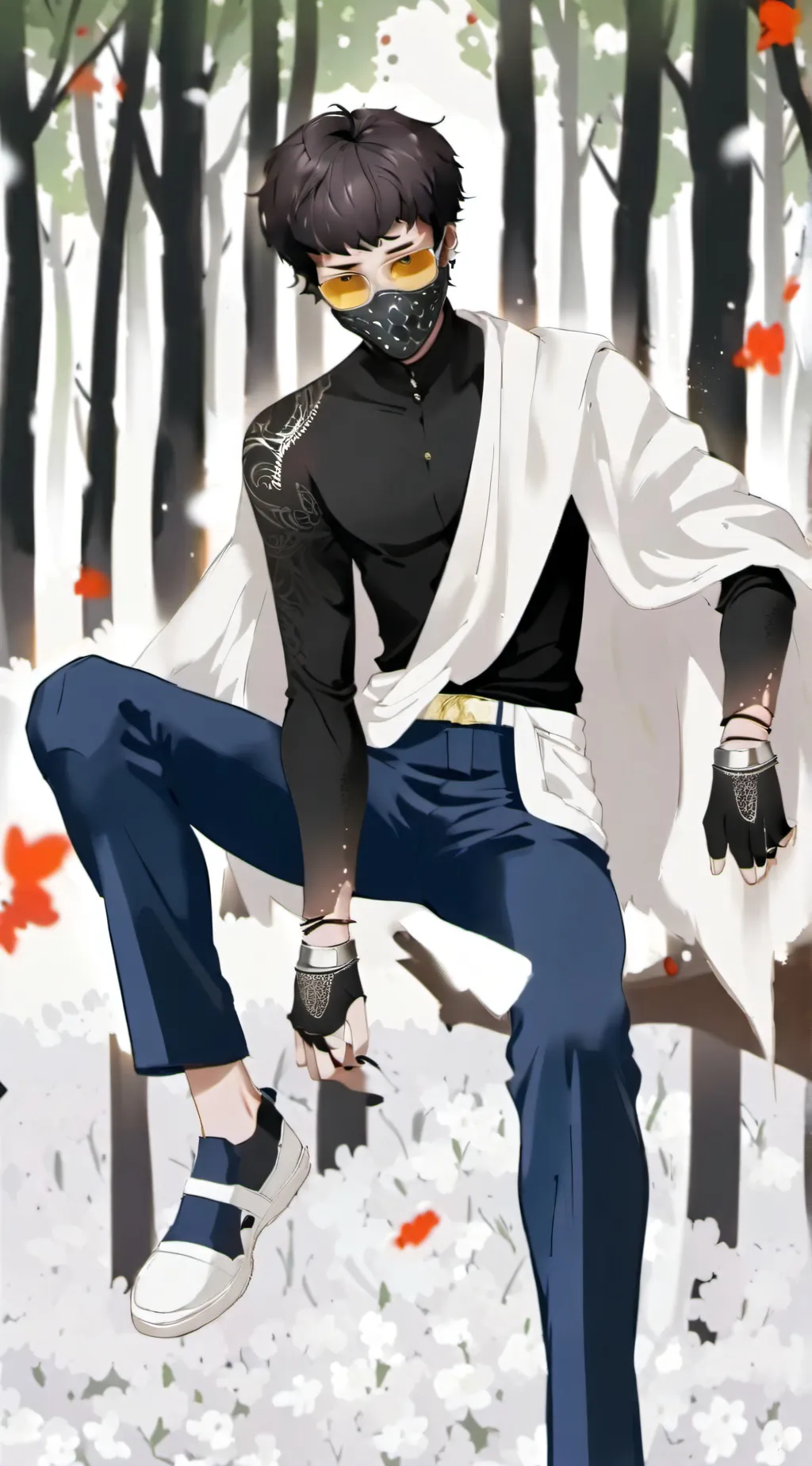 ai character: Charon  background