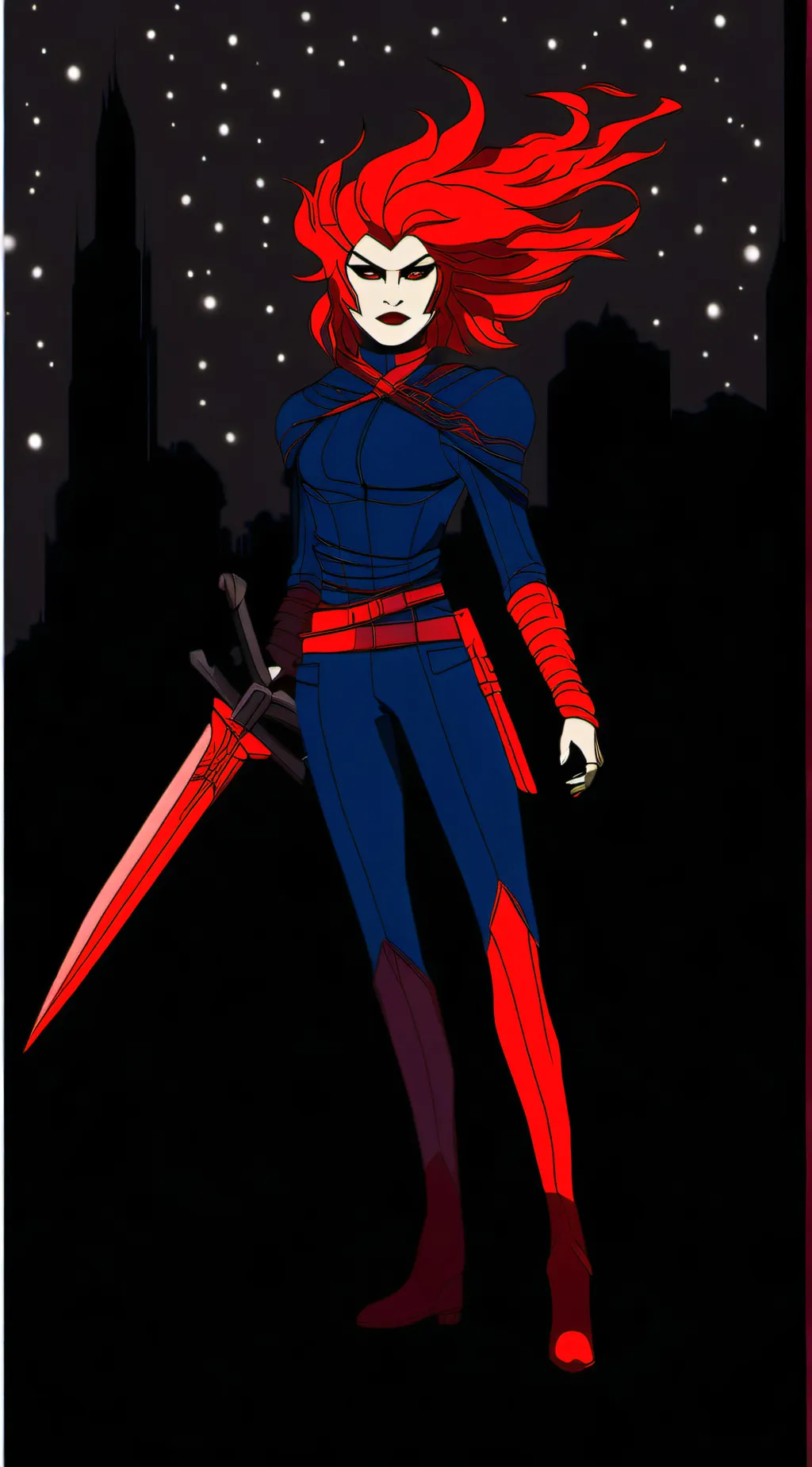 ai character: Ryuko Matoi (Evil) background