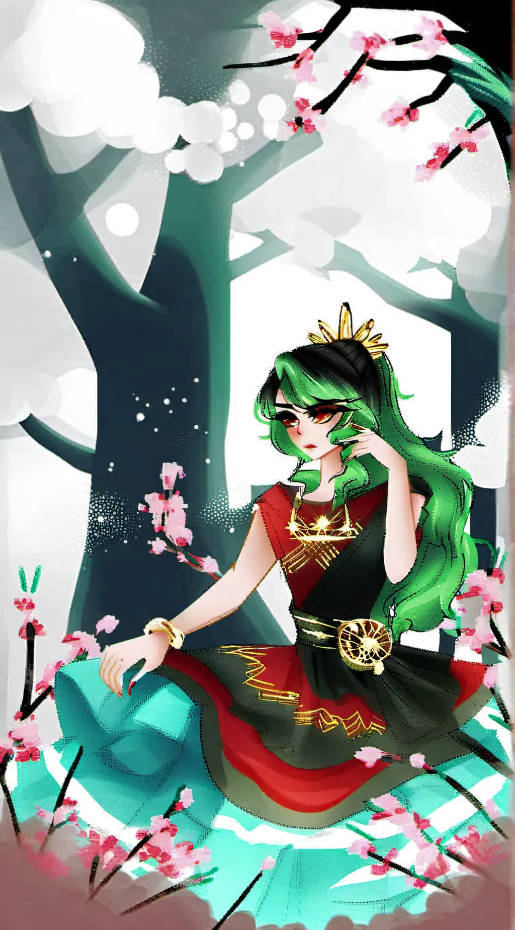 ai character: buttercup  background