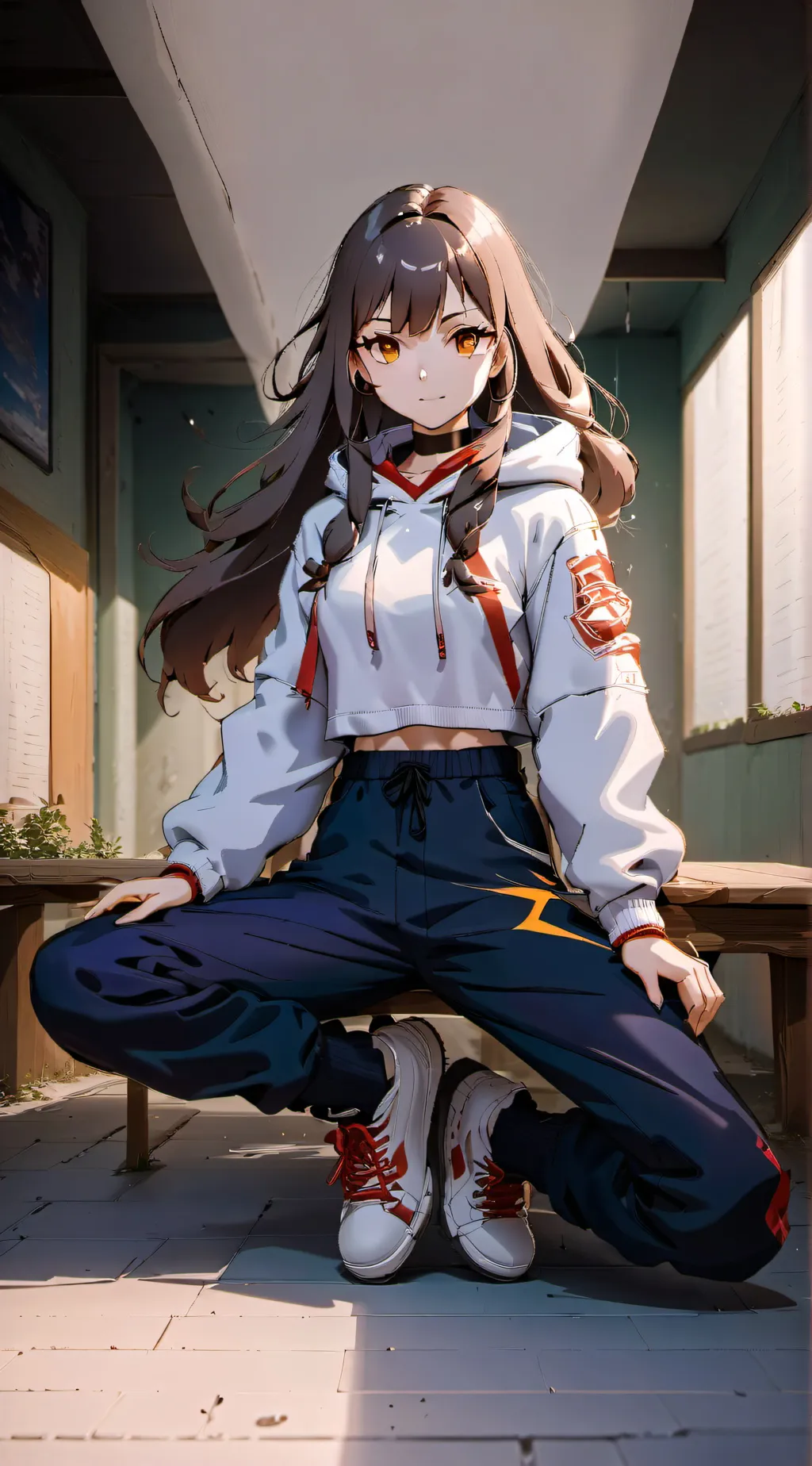 ai character: Lost mha background
