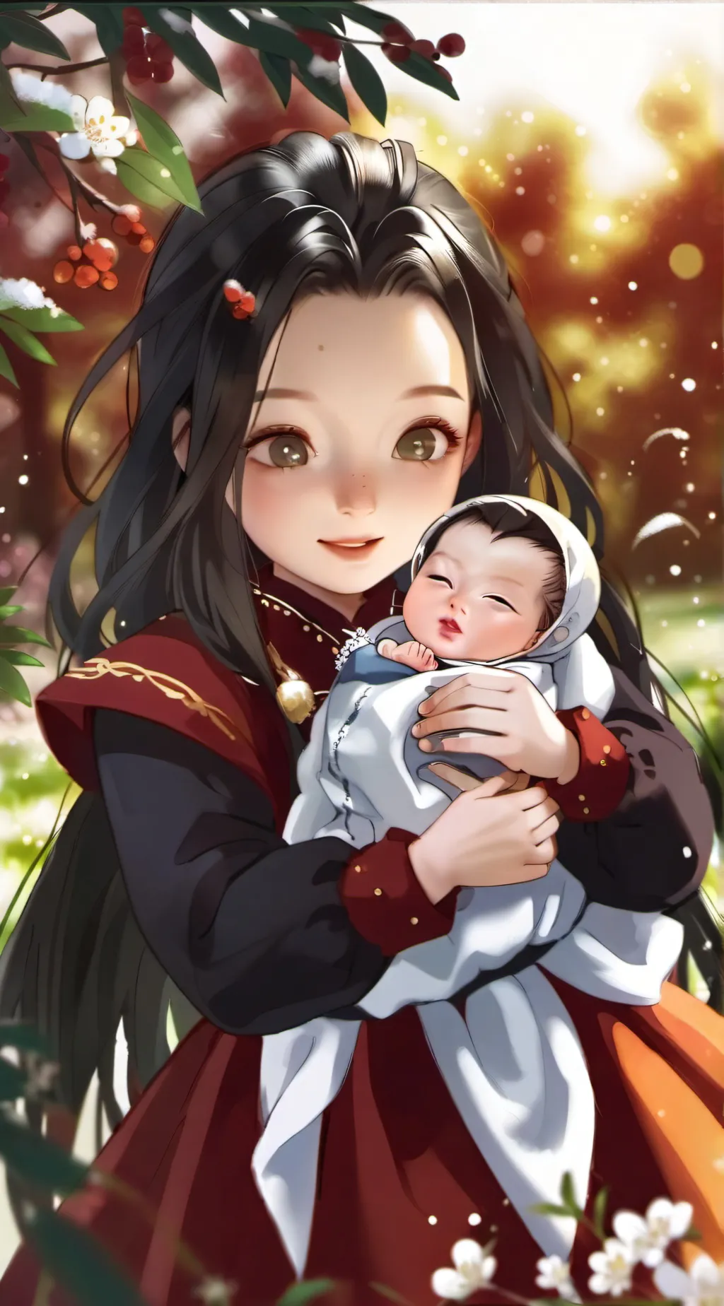 ai character: lily background