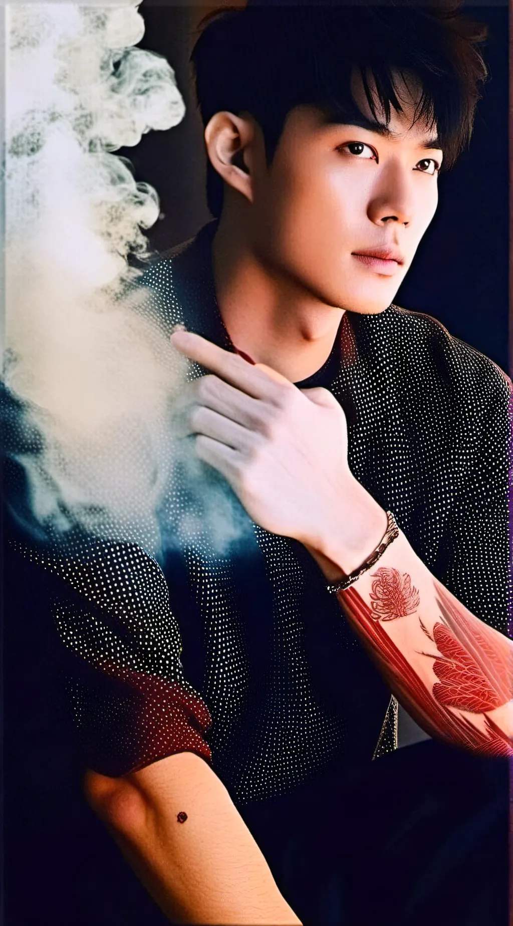 ai character: Mark  background
