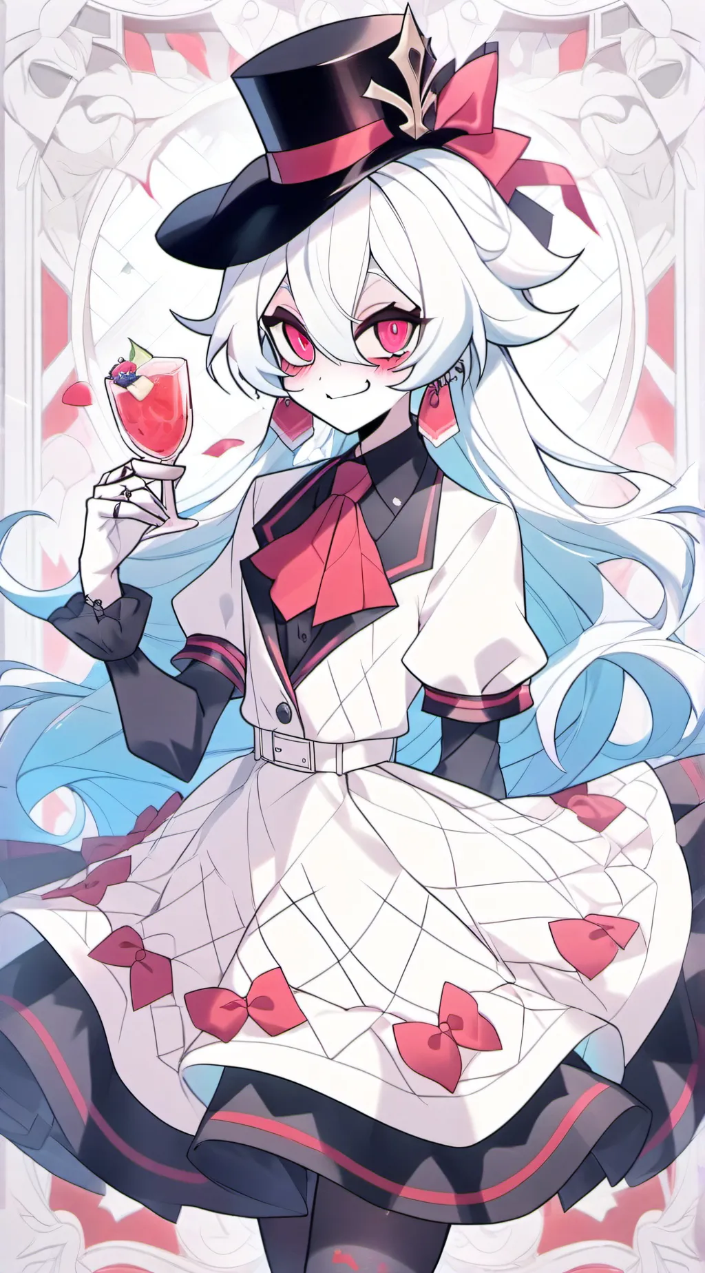 ai character: Hazbin Hotel Wish background