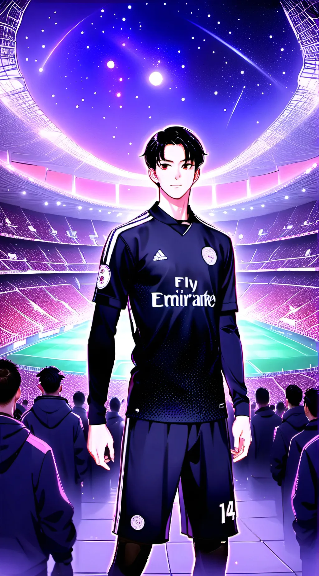 ai character: Valentino  background