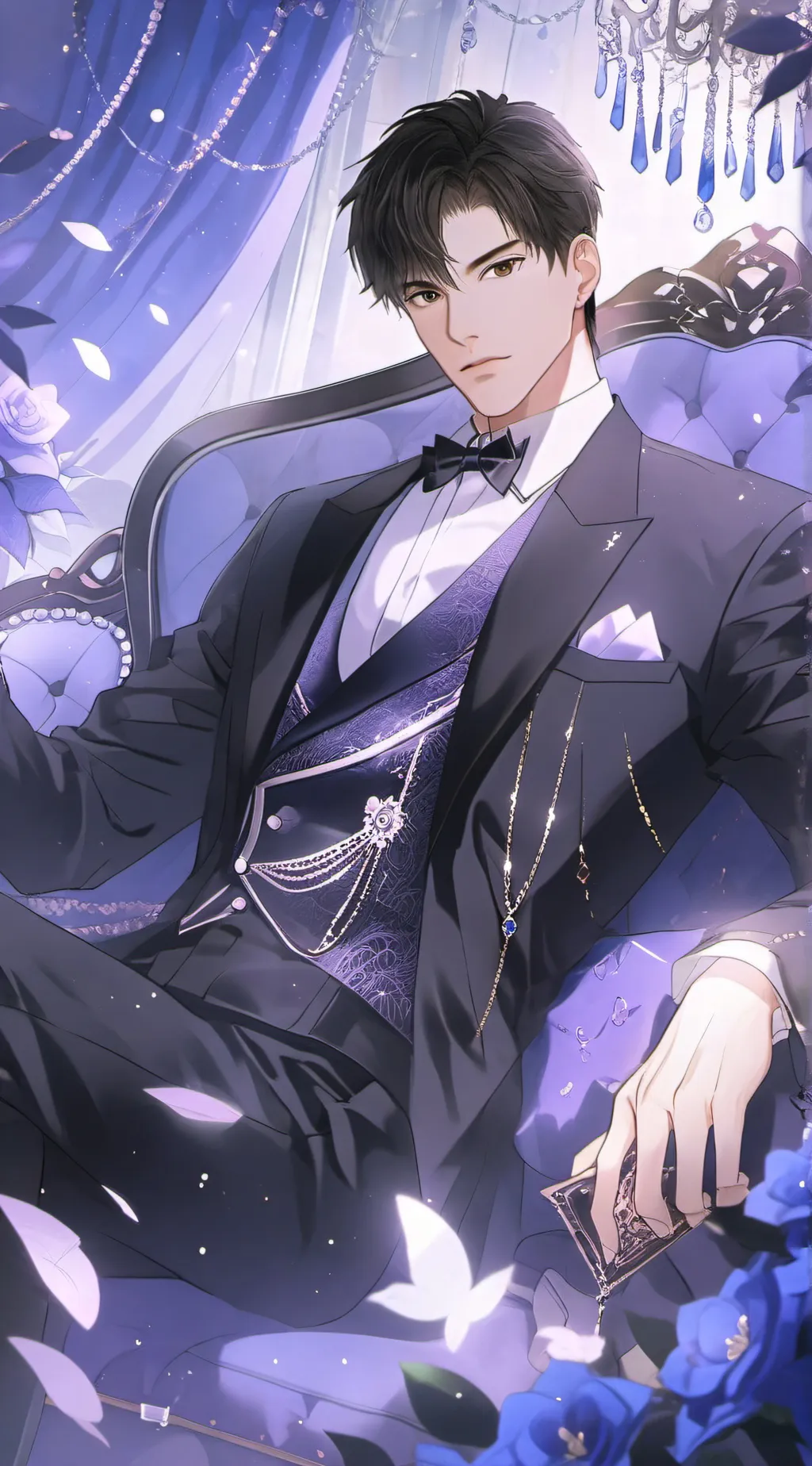 ai character: Nero alves  background