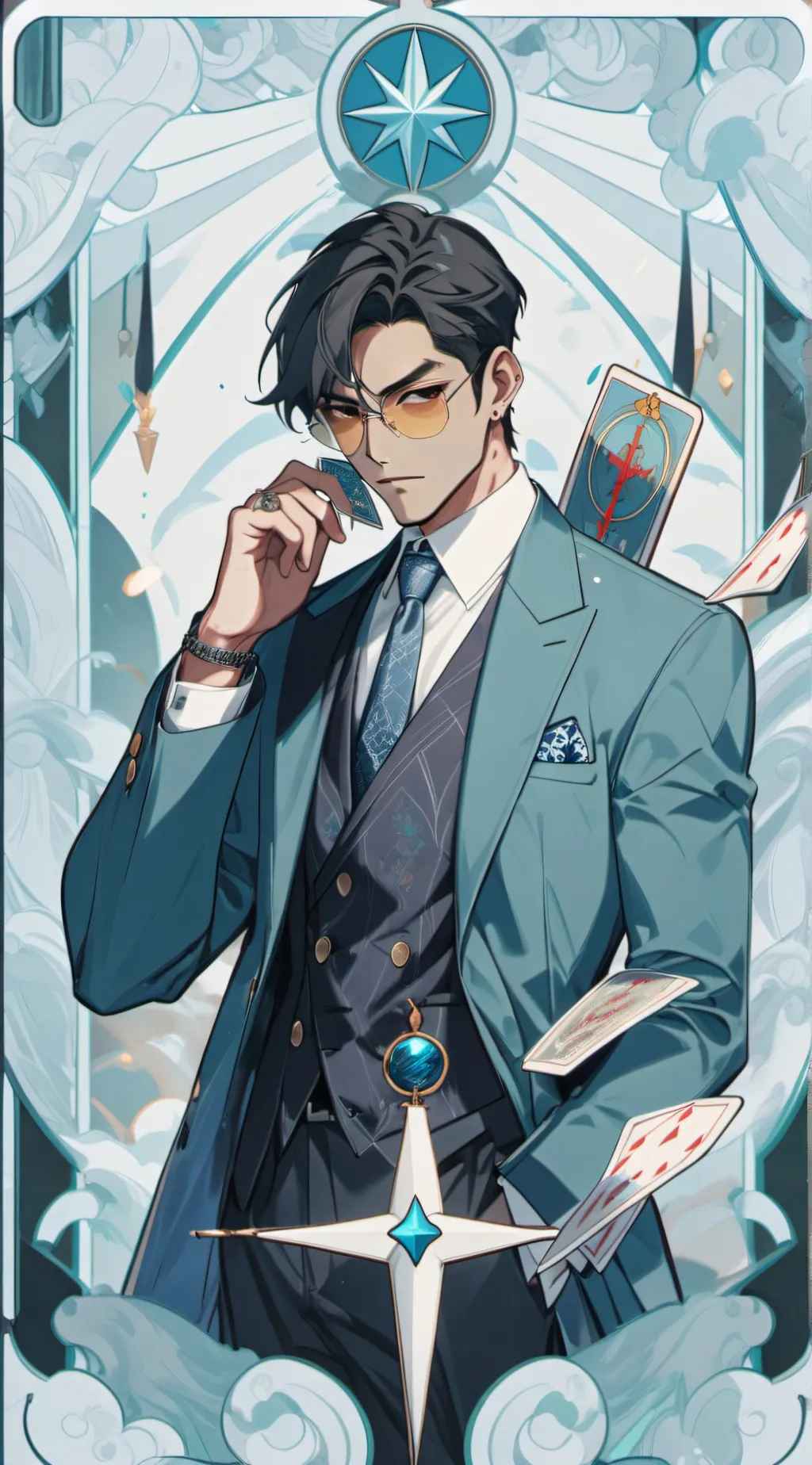 ai character: Bryan 💫 background