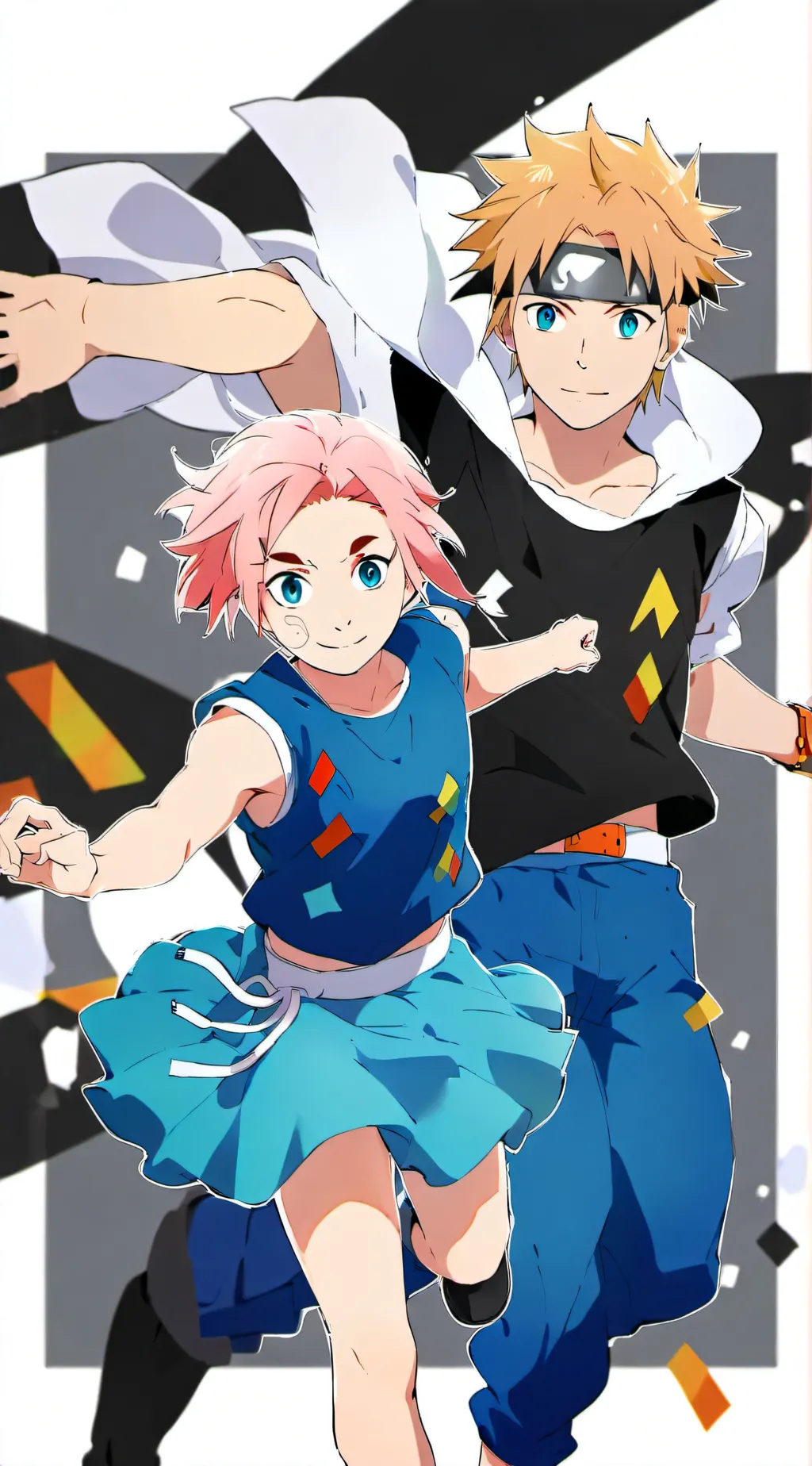 ai character: Naruto Shippude🌸🍜🍅 background