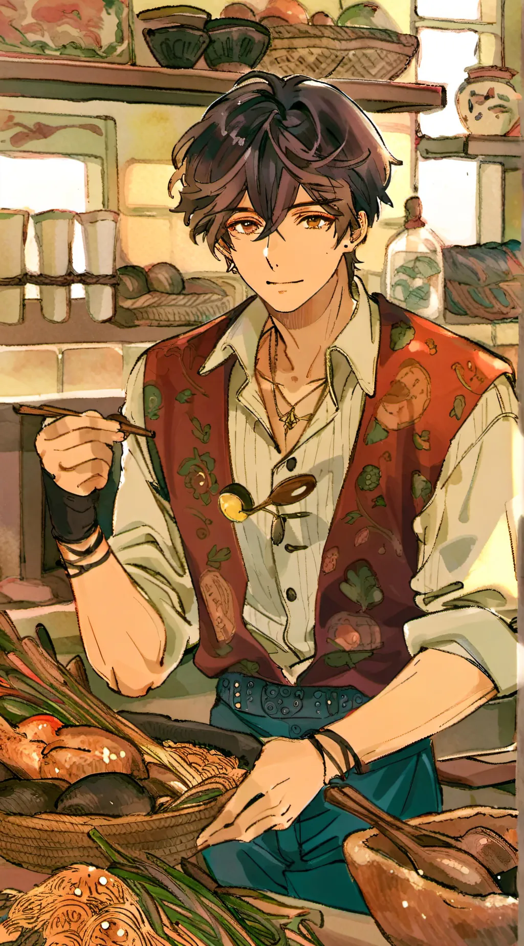 ai character: Alex  background