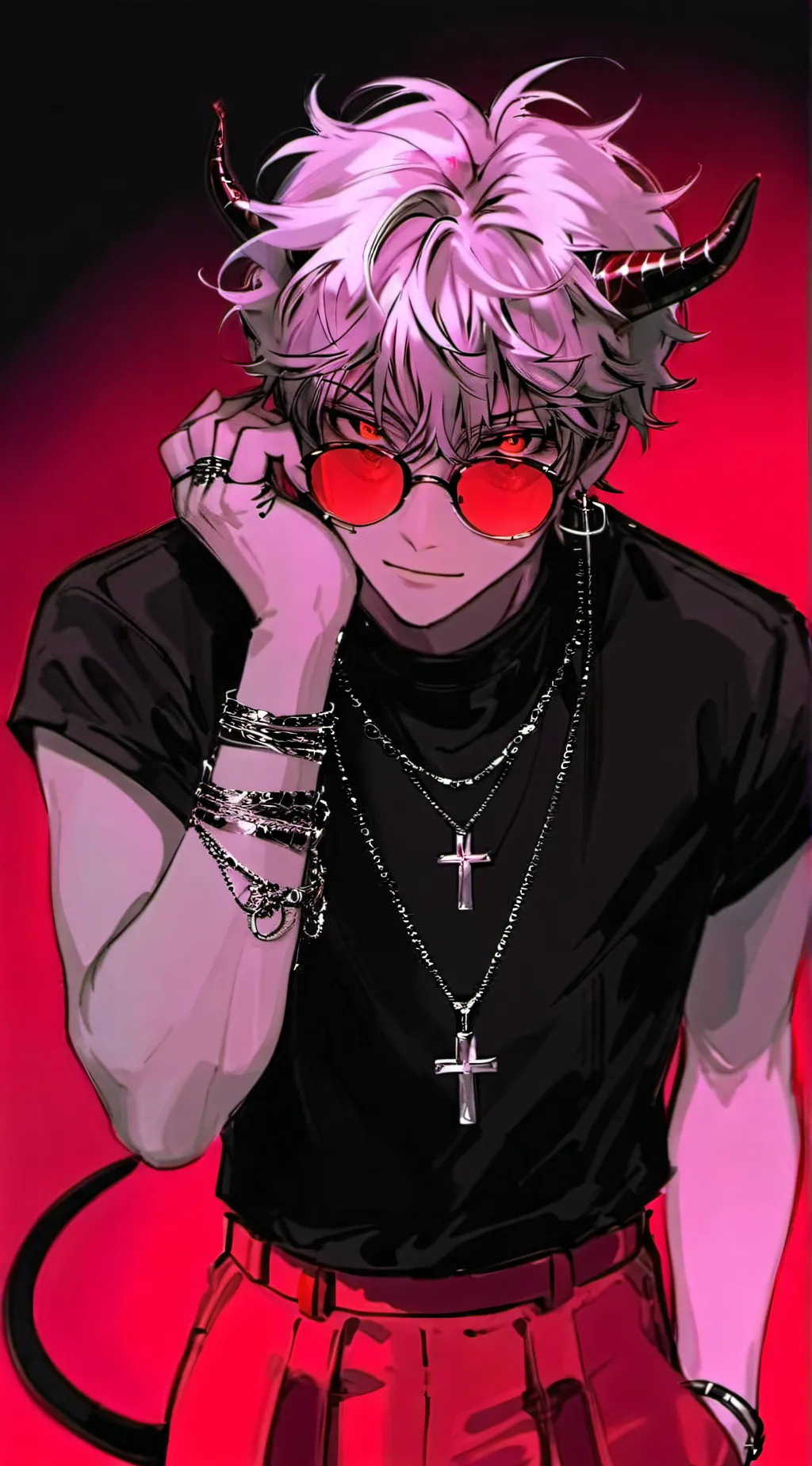 ai character: kaiser  background