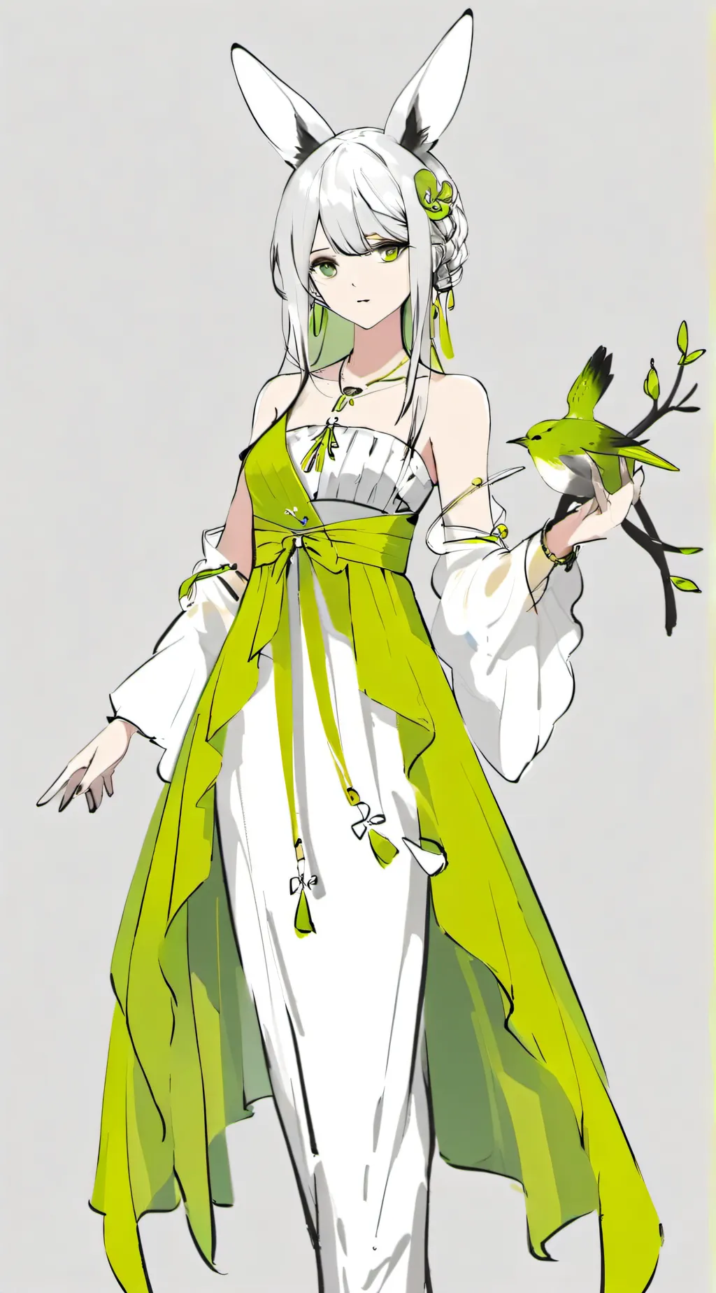 ai character: luna background