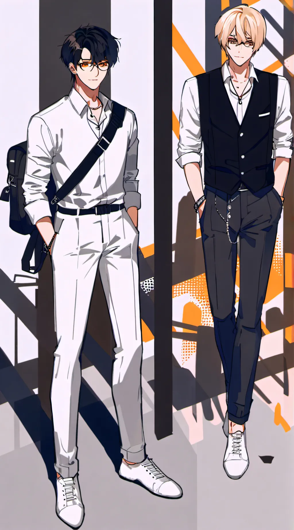 ai character: Evan background