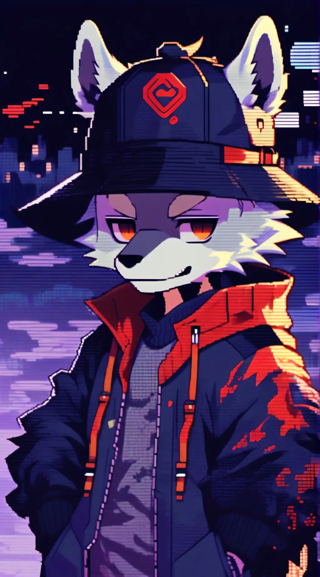 ai character: Clay background