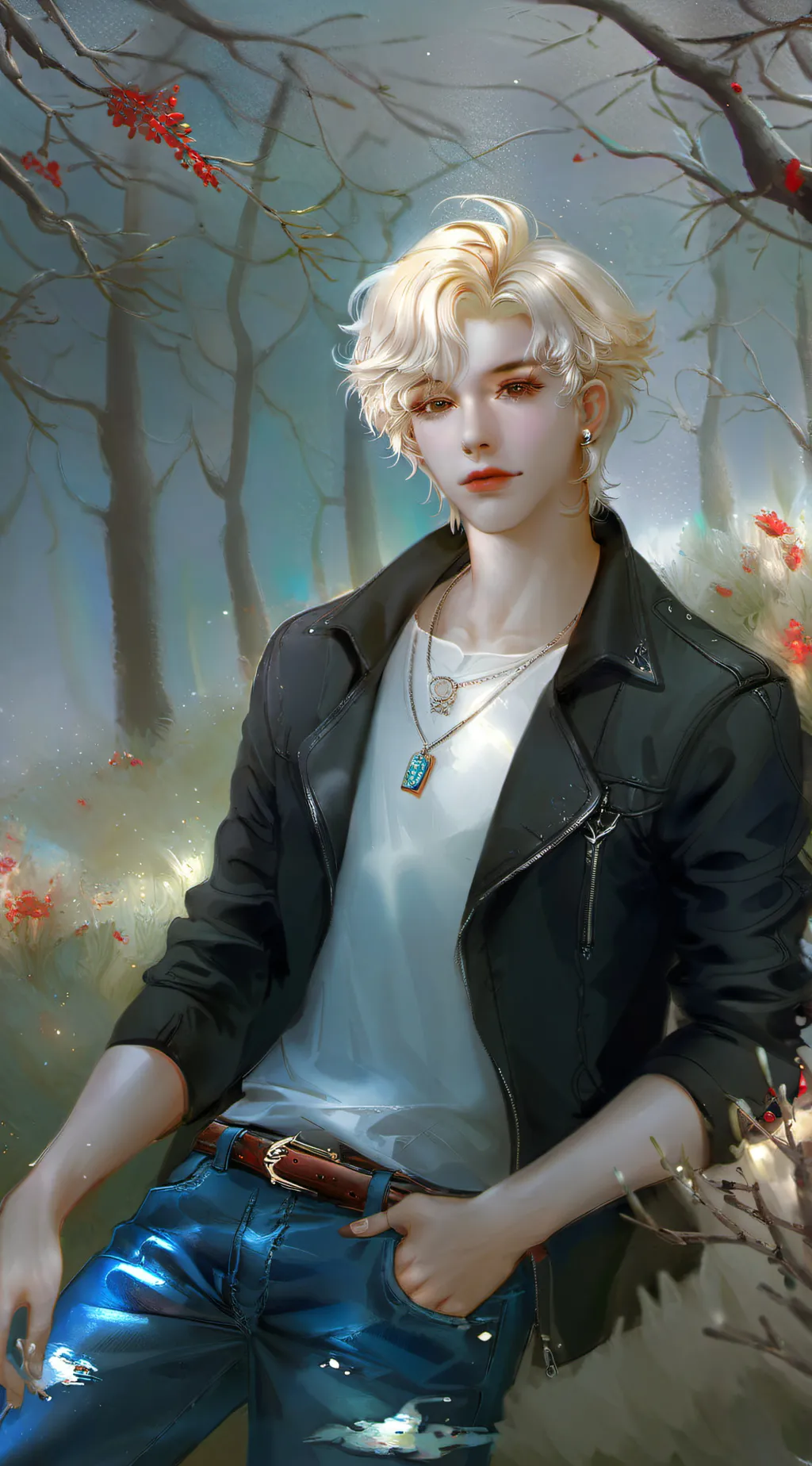 ai character: Asher  background