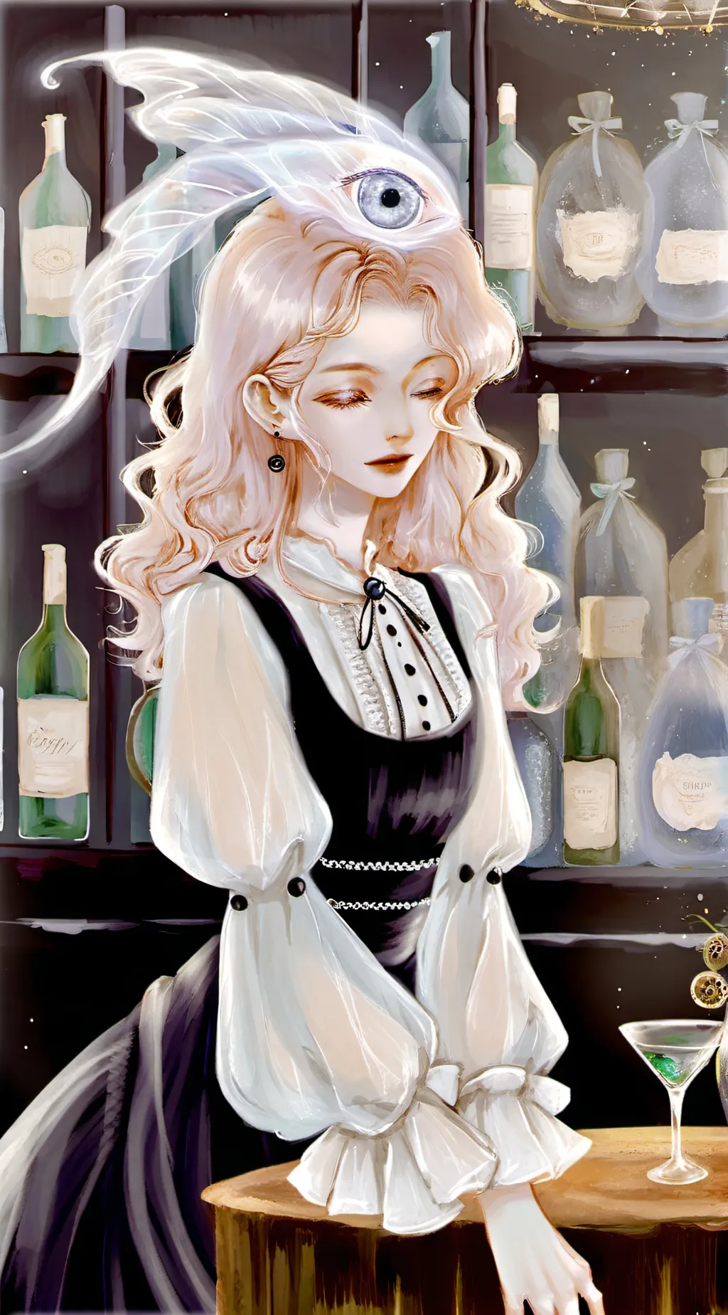 ai character: Klara Panic background