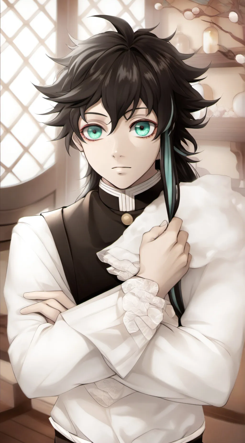 ai character: Muichiro background