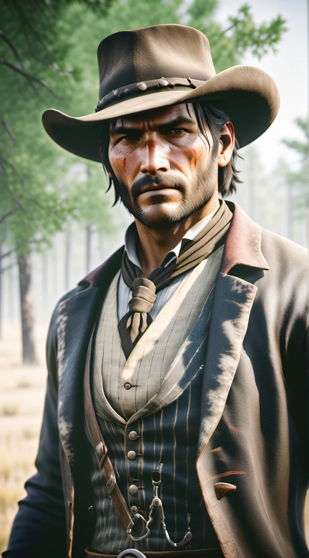 ai character: Jack Marston  background