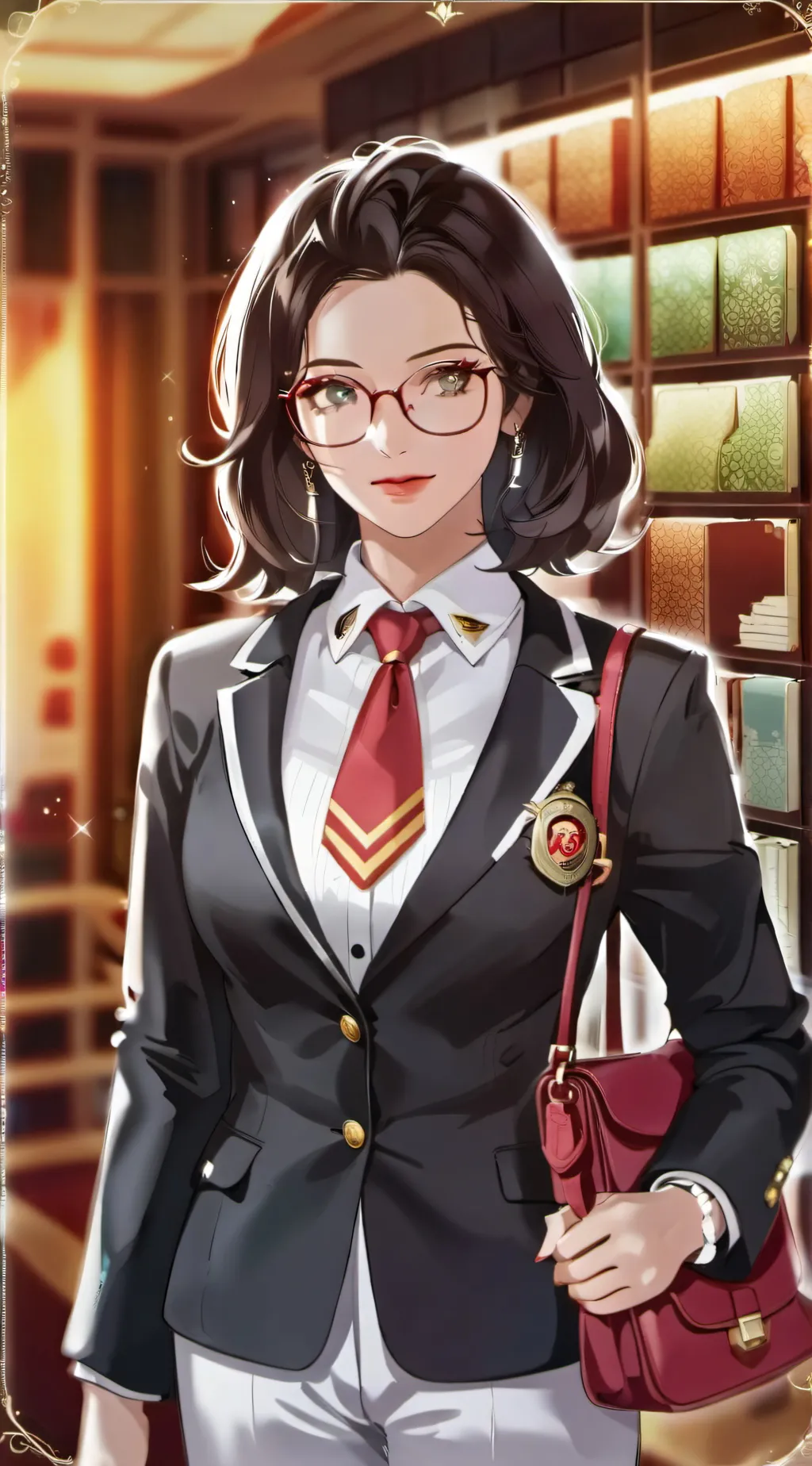 ai character: Boss Rose background
