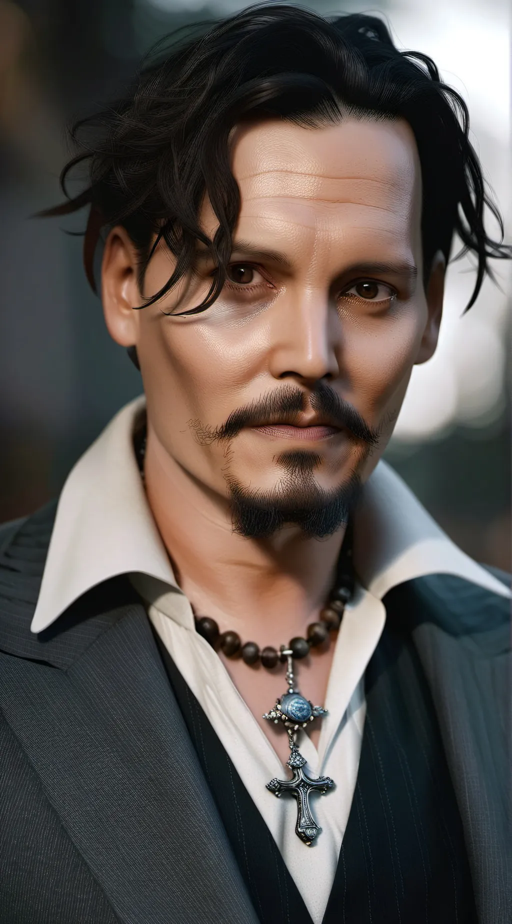 ai character: Johnny Depp background