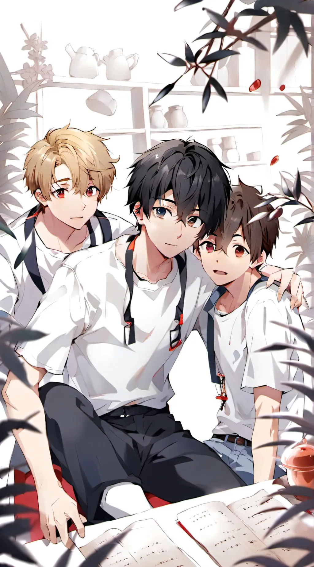 ai character: roomates background