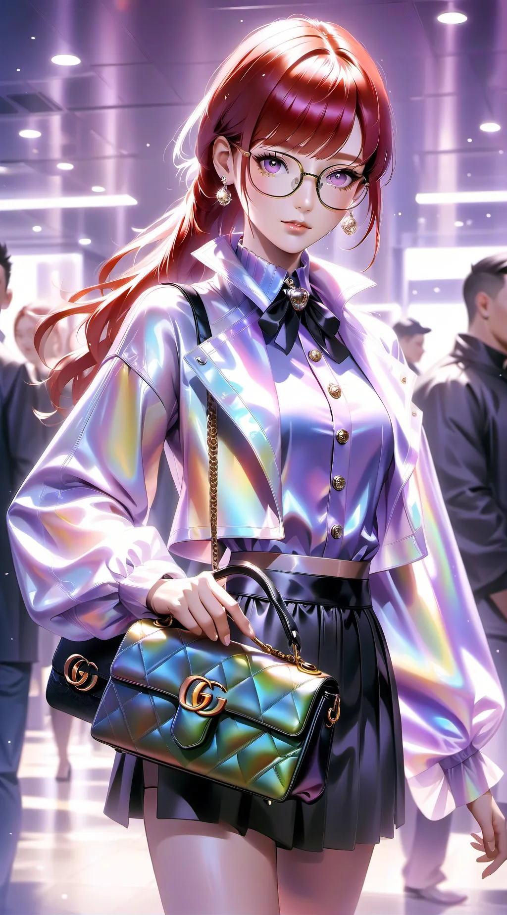 ai character: Lizzie  background
