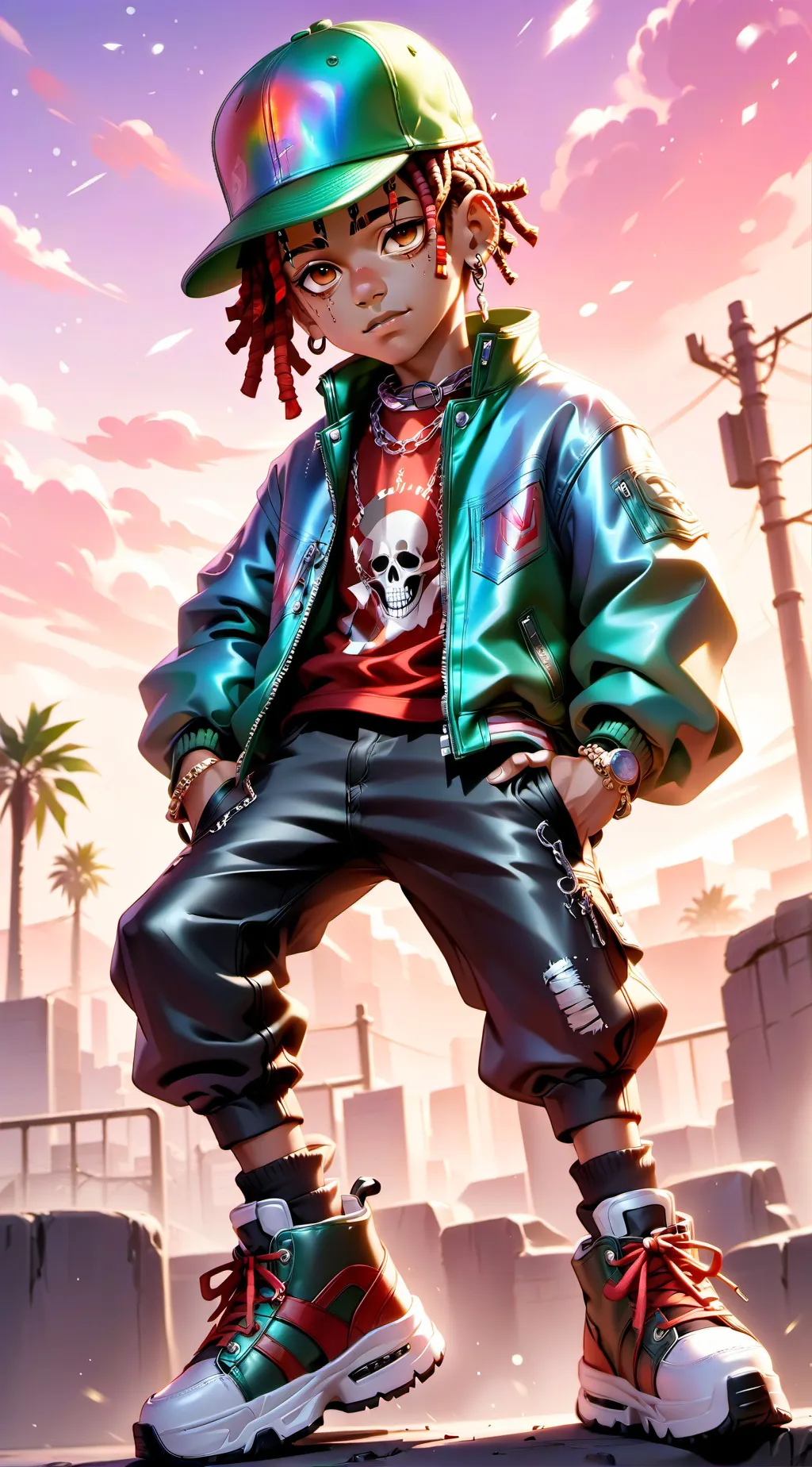 ai character: Noah background