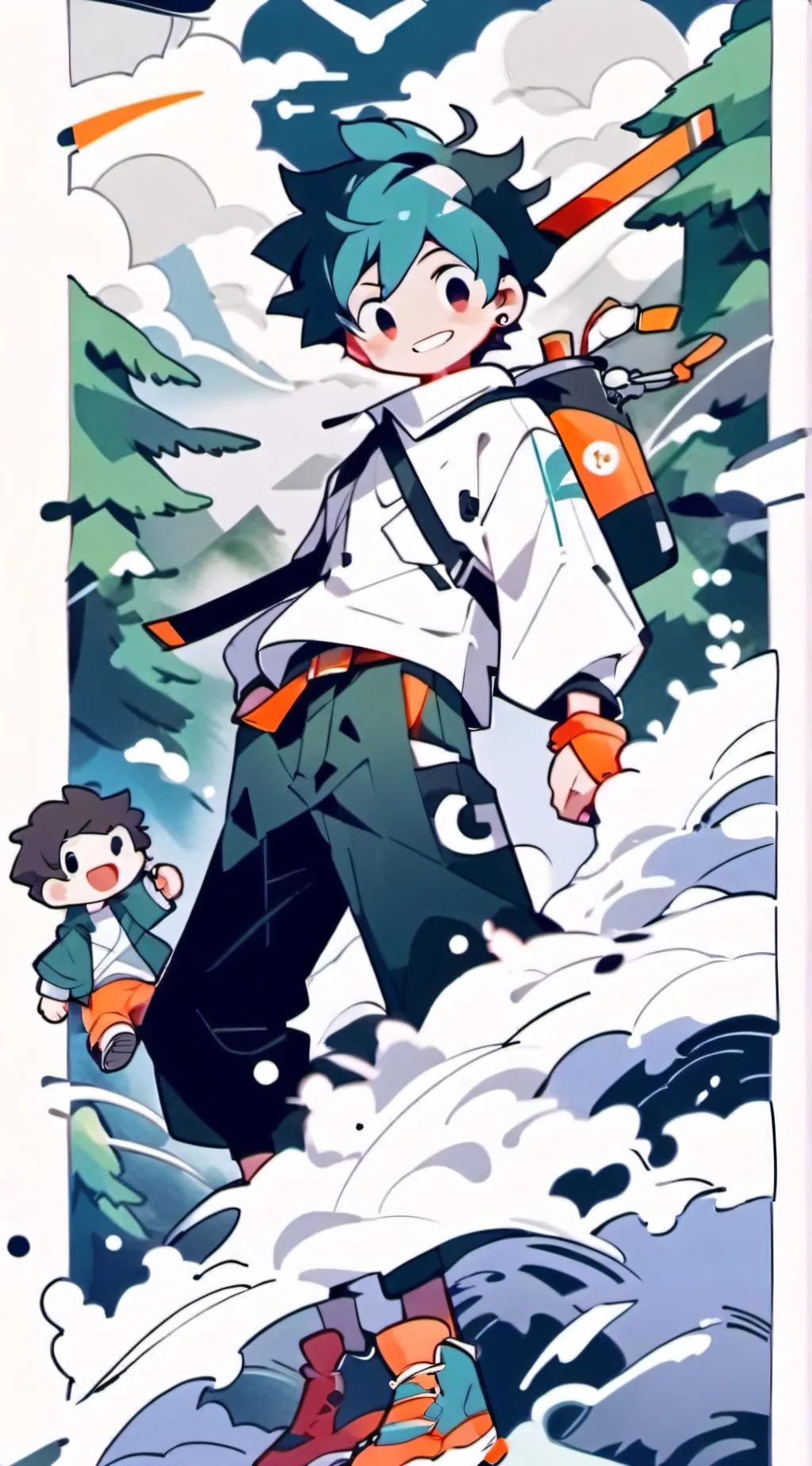 ai character: Cash And Nico background