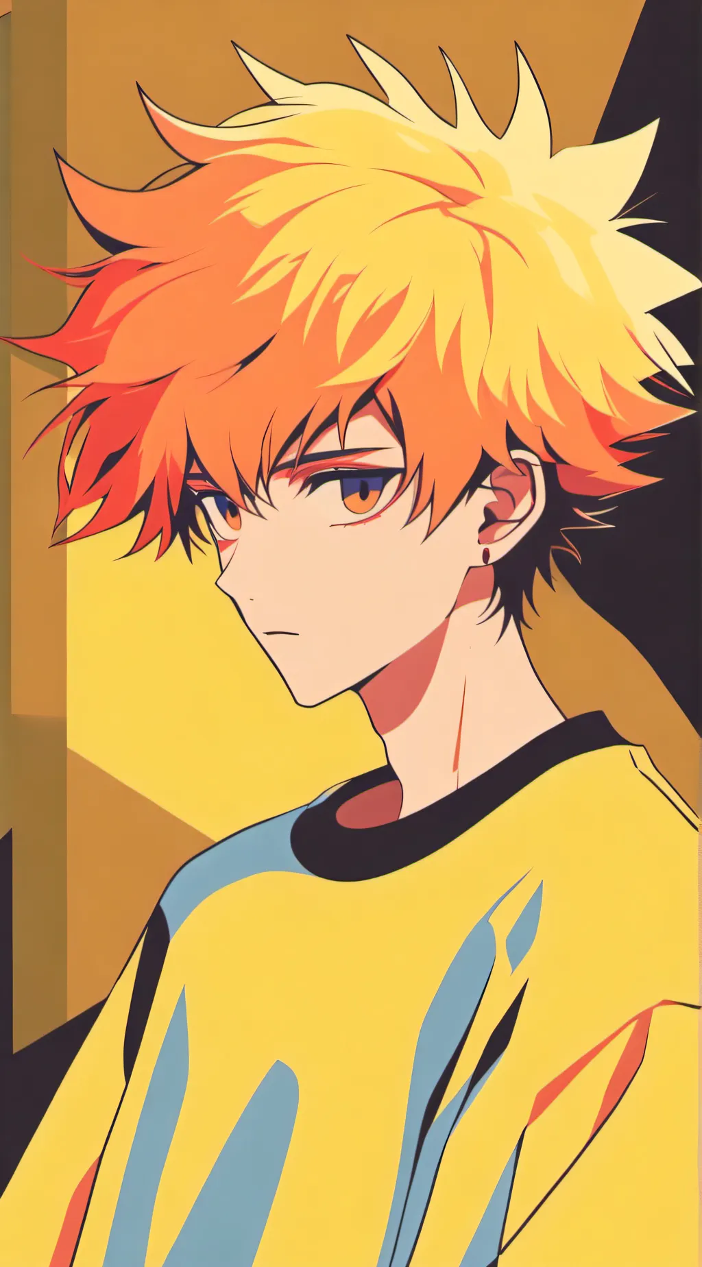 ai character: Kirishima  background