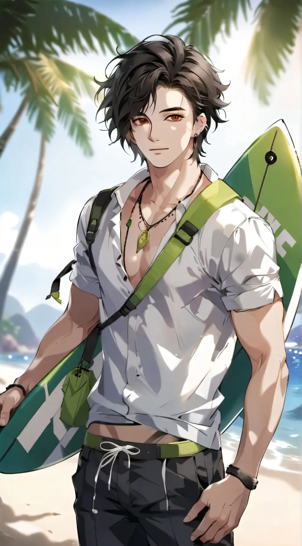 ai character: Damian background