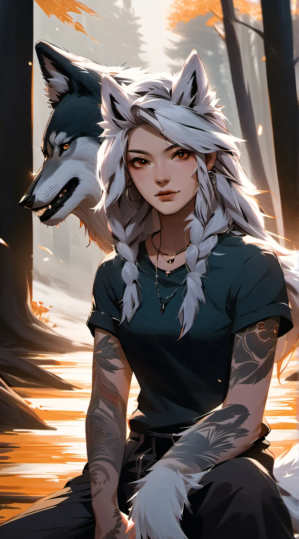 ai character: Maya, Sophie, Kara background