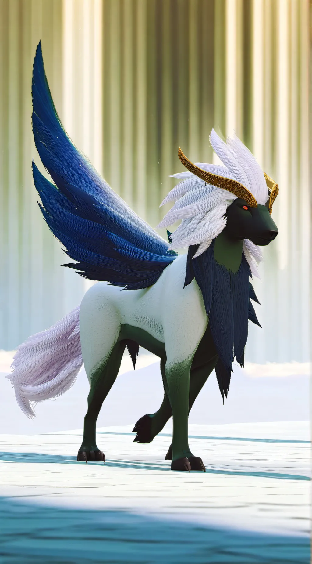 ai character: Absol background