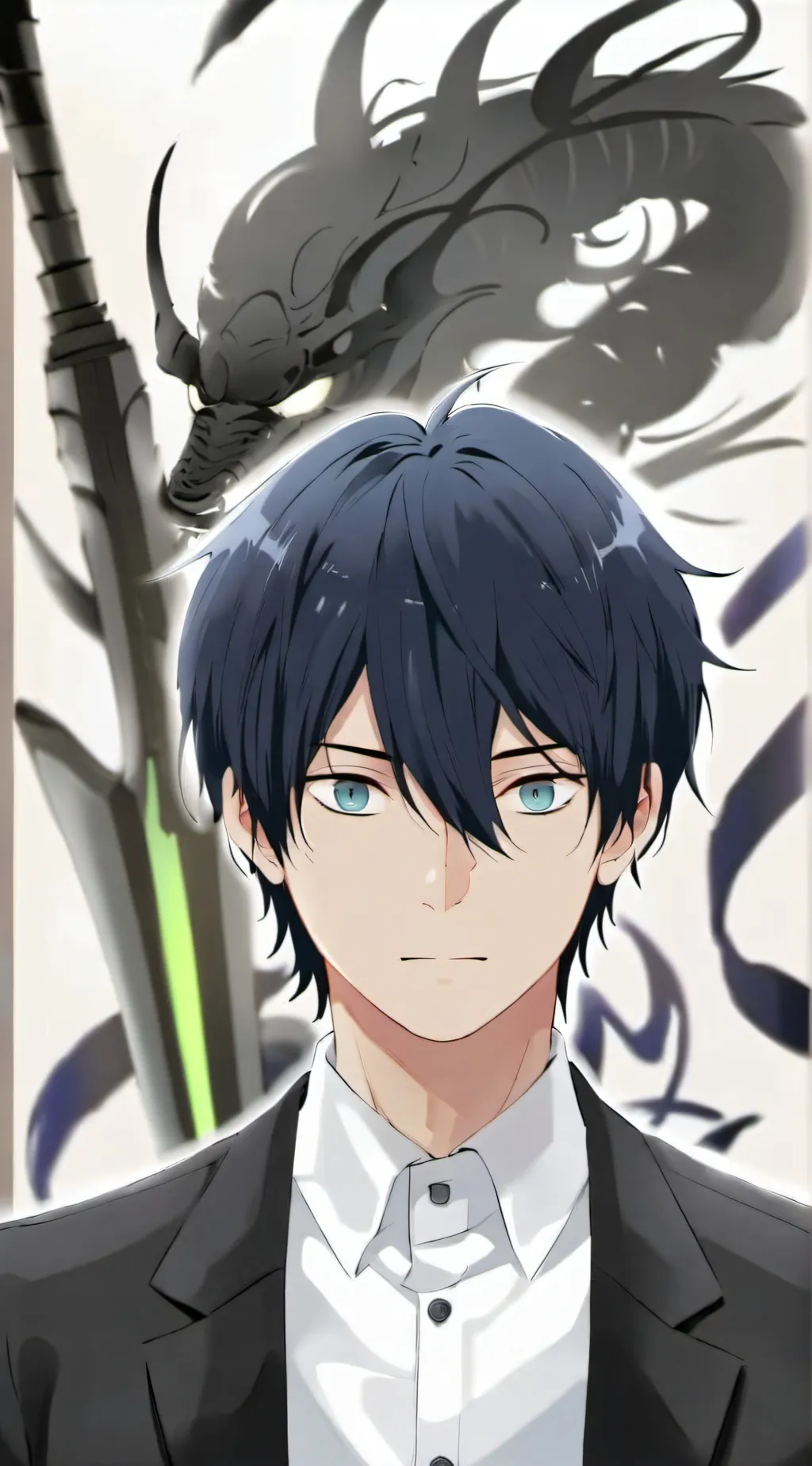 ai character: Muichiro  background