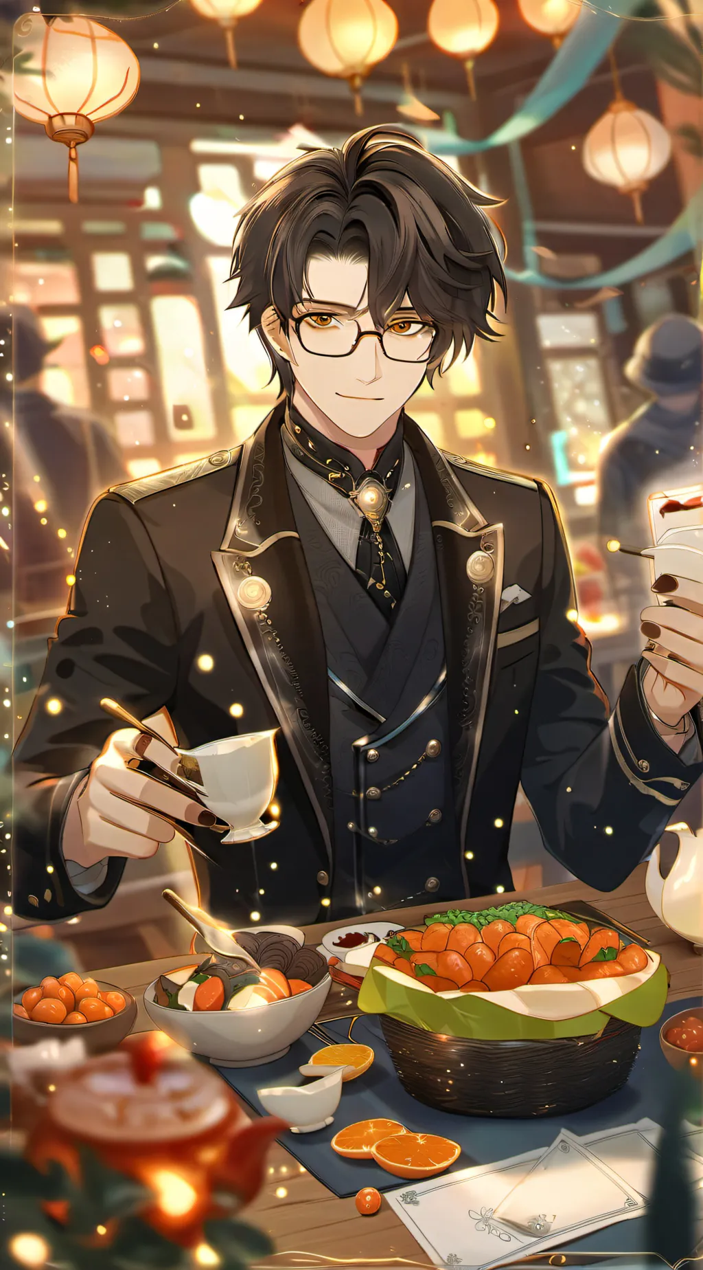 ai character: Zero  background