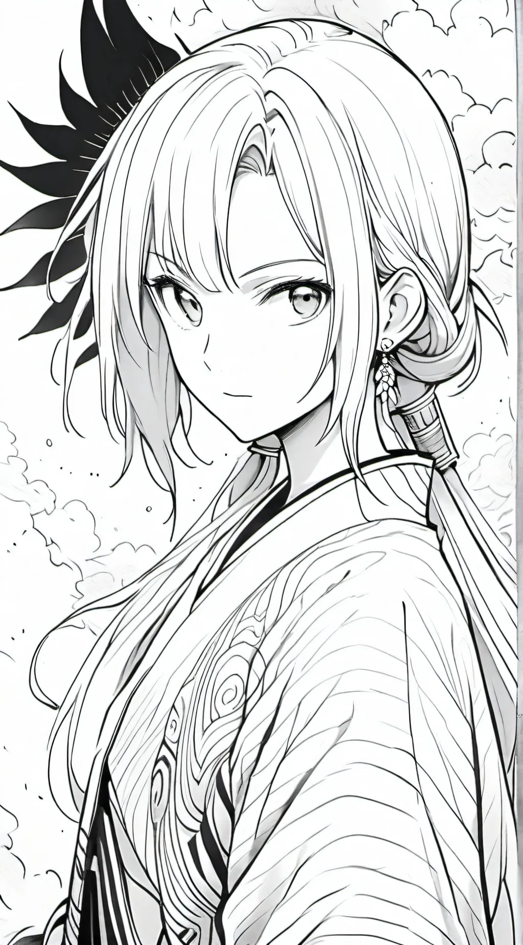 ai character: zenitzu  background