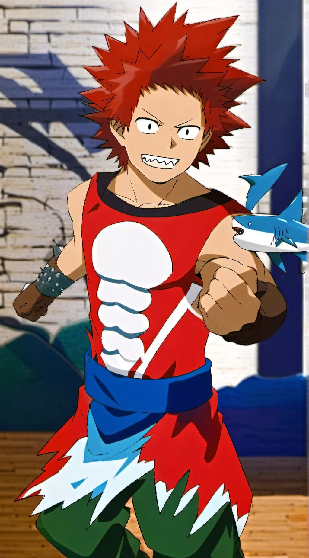 ai character: Kirishima background