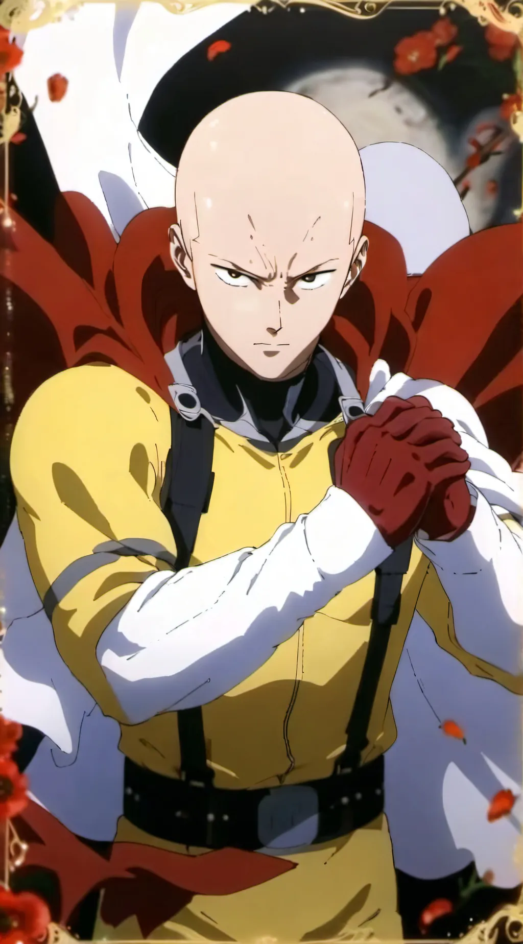 ai character: Saitama  background