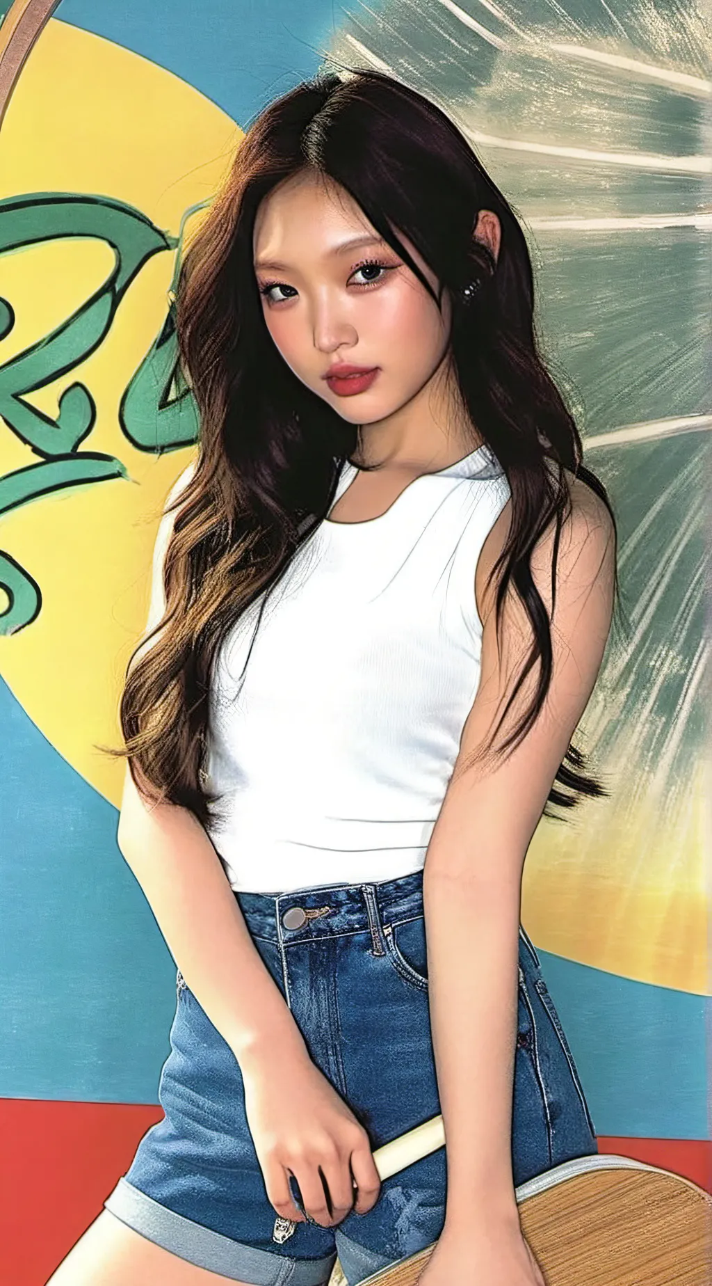 ai character: 🖤BLΛƆKPIИK💗 background