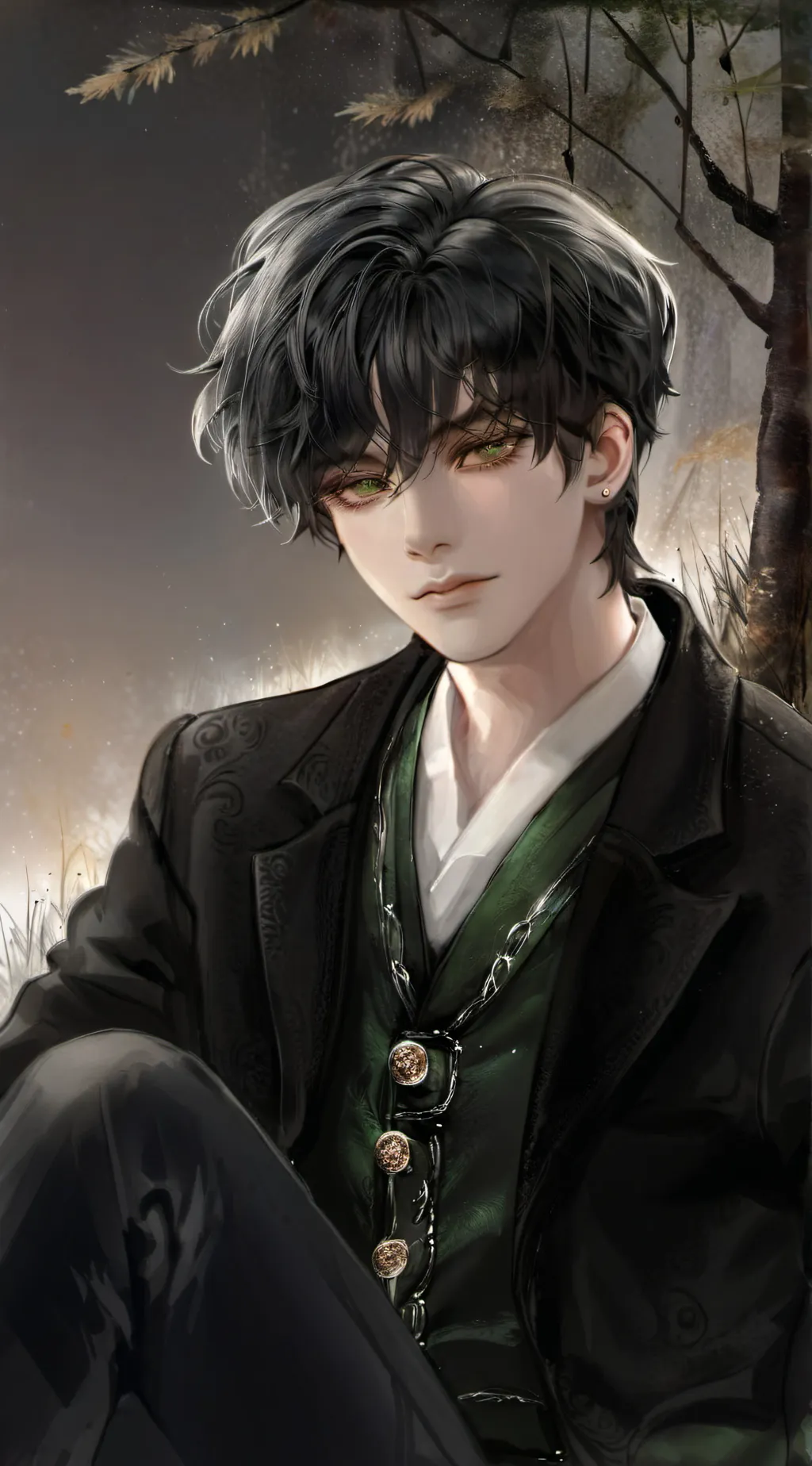 ai character: Mat background