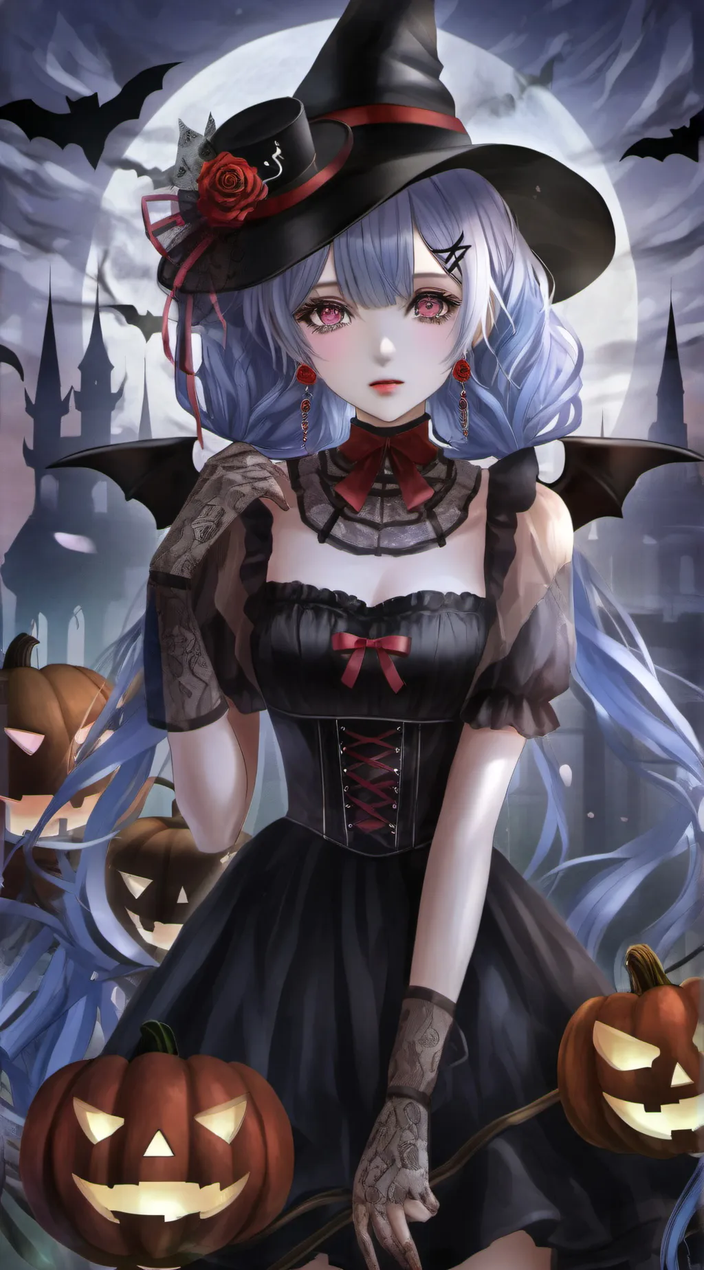ai character: hallowen mh!!!! background