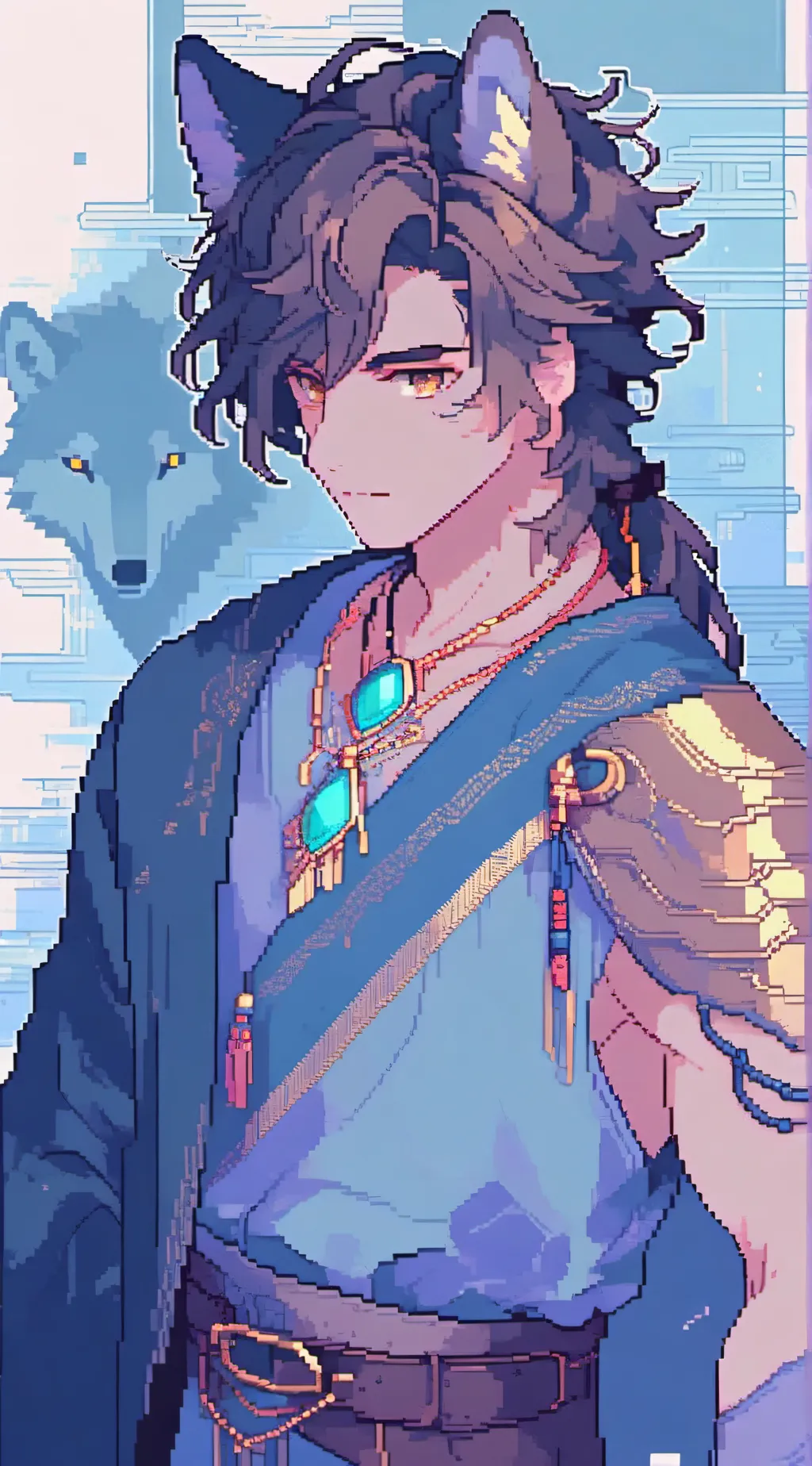 ai character: Daniel rivercrow background