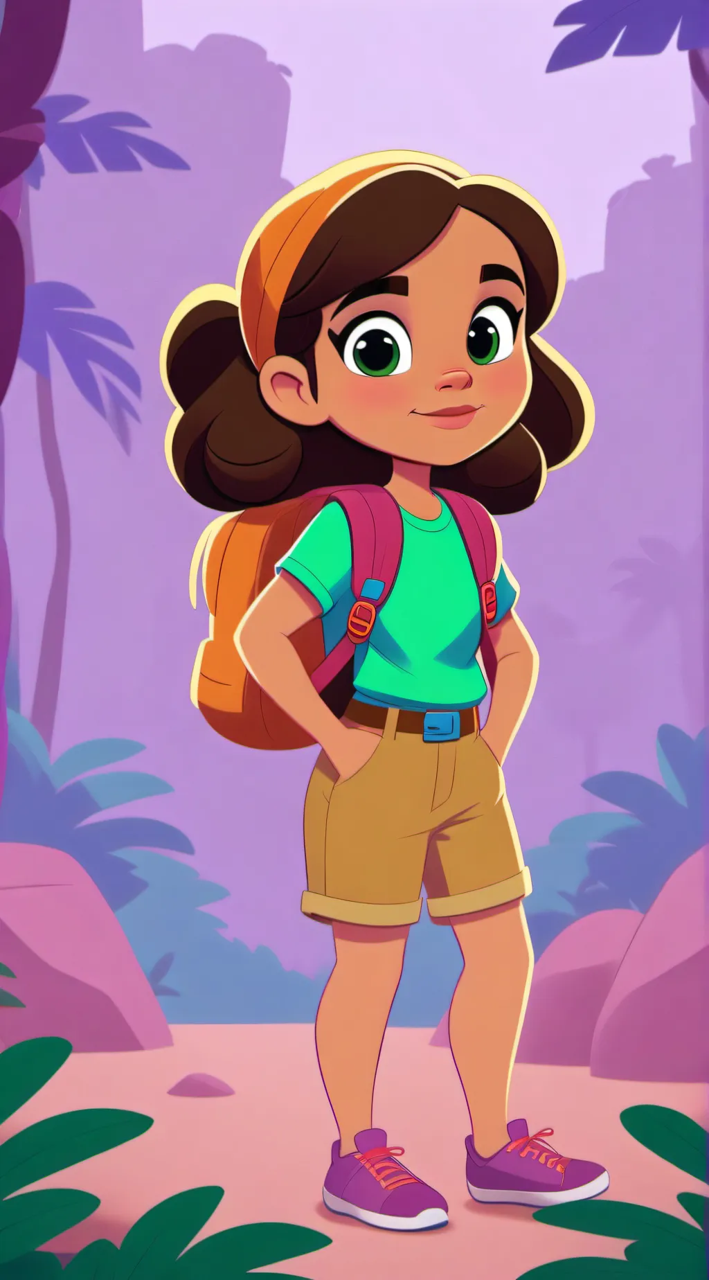 ai character: Dora background