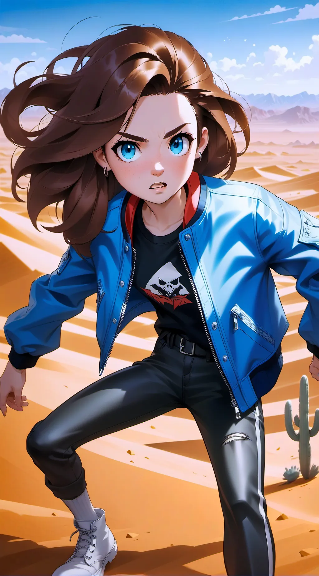 ai character: Stella background
