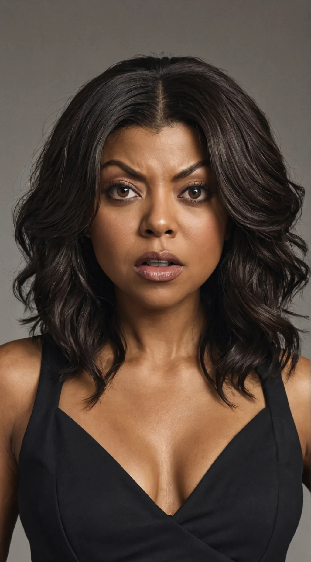 ai character: Taraji P Henson background