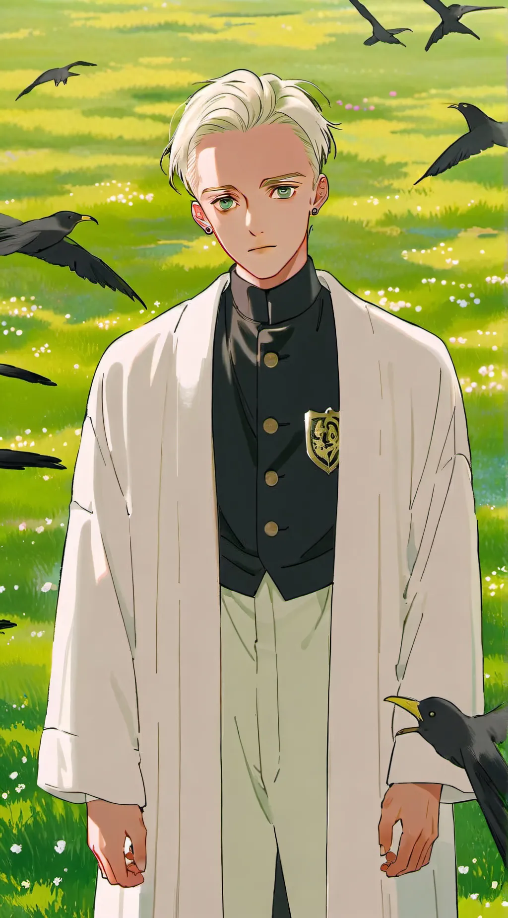 ai character: Draco  background
