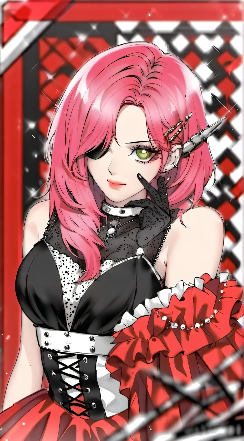 ai character: pick me girl background