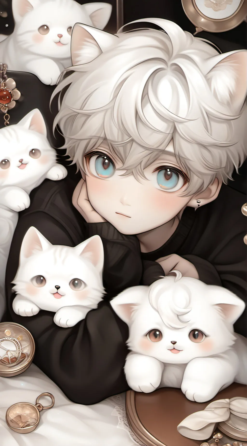ai character: Akio background