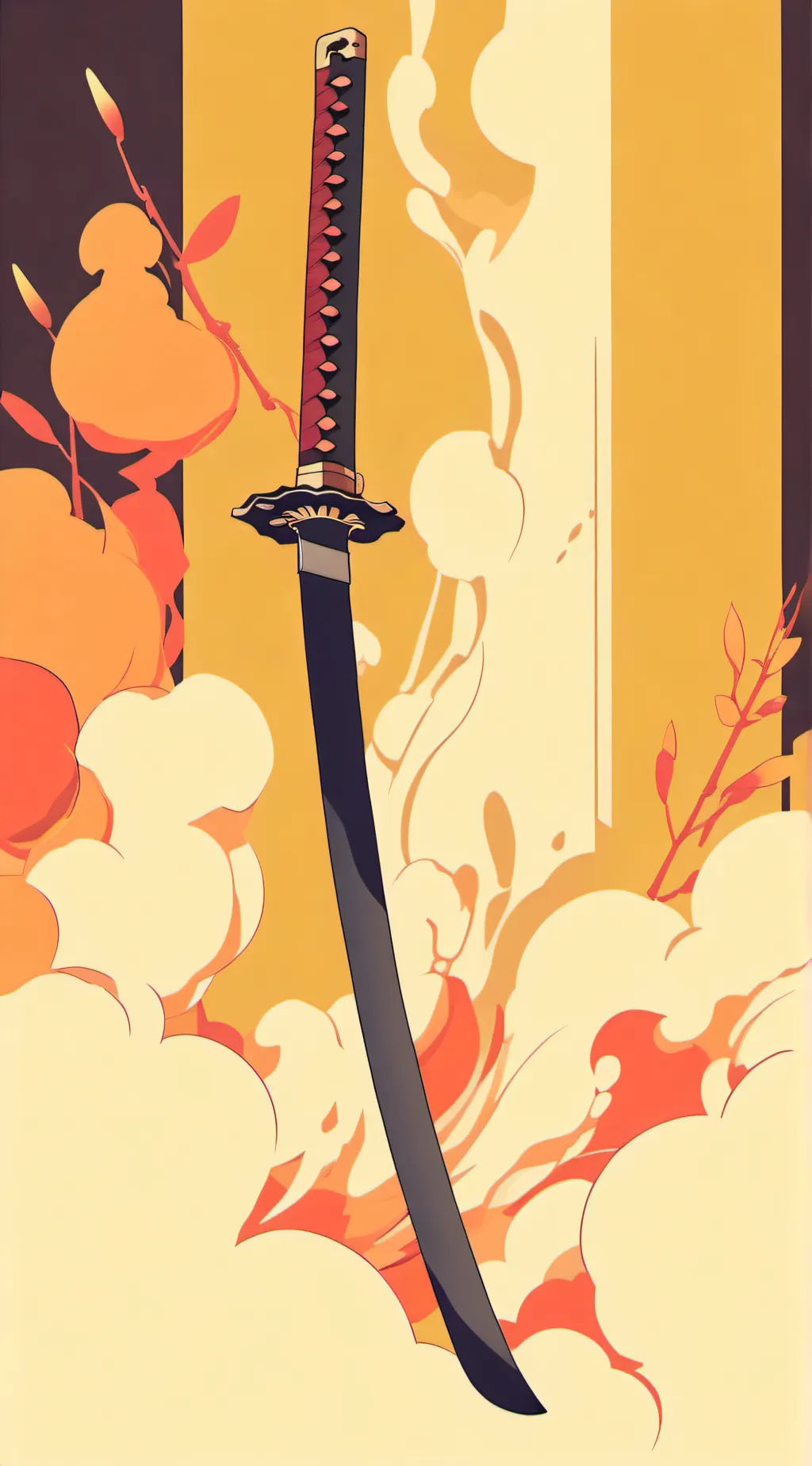 ai character: Demon slayer background