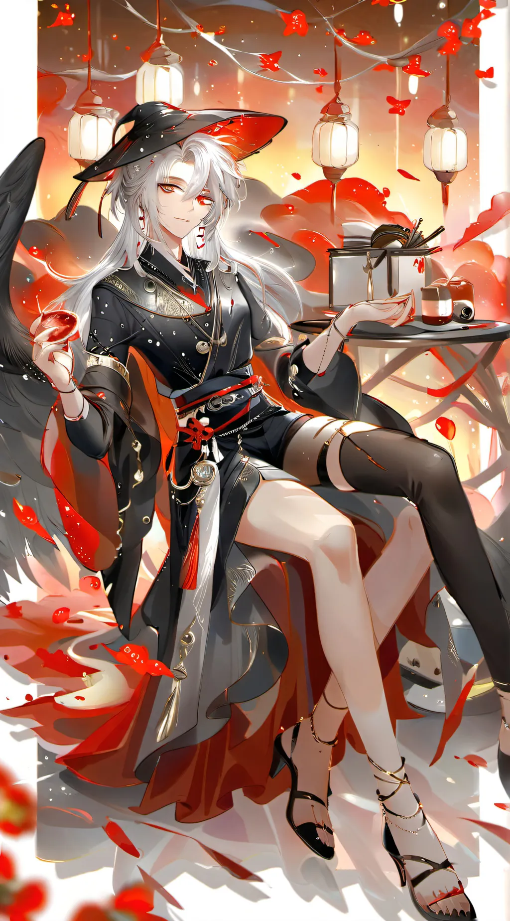 ai character: moshi  background