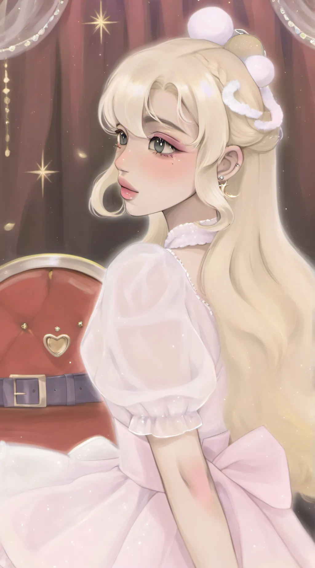 ai character: Diana❤ background